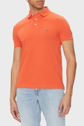Tommy Hilfiger Erkek Polo Yaka T Shirt Mw0mw17771 Scx Orange Orange