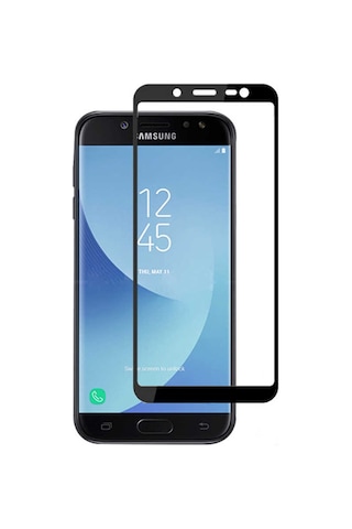 Galaxy J6 Zore Kenarları Kırılmaya Dayanıklı Cam Ekran Koruyucu