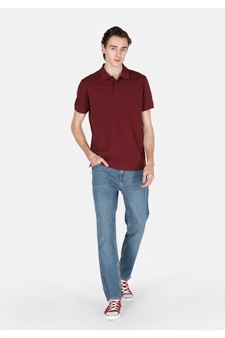Colin's Colins Regular Fit Polo Yaka Düz Erkek Mor Kısa Kol Tişört Cl1073960 Q1.v1 Plm Mor