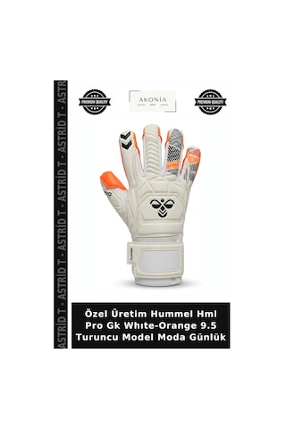 Astrid T Özel Üretim Hummel Hml Pro Gk Whıte-orange 9.5 Turuncu Model Moda Günlük Beyaz - Turuncu