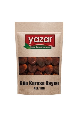 Yazar Kuruyemiş Kaysı Gün Kurusu Jumbo 1 KG