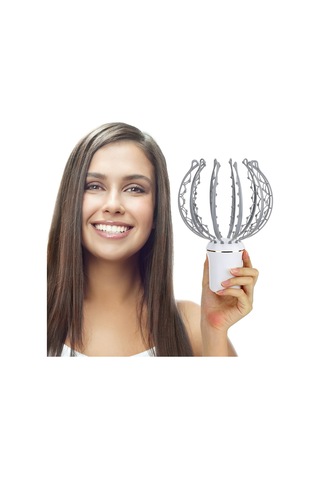 1 Adet Ahtapot Elektrikli Masaj Pençesi Çok İşlevli Elektrikli Çok Renkli