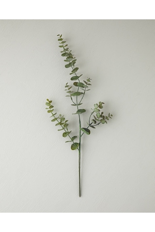 Eucalyptus Tek Dal Yapay Çiçek Yeşil