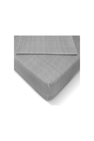 Alla Turca Ranforce 120x200 Cm Lastikli Çarşaf Seti - Gri Alla Turca Ranforce 120x200 Cm Lastikli Çarşaf Seti - Gri