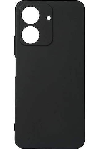 Forzacase Xiaomi Redmi 13c Uyumlu Maxim Serisi Mat Silikon Kılıf Siyah