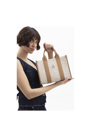 Benetton Kadın El Çantası Bnt1596 Bej Camel Bej Camel Çok Renkli
