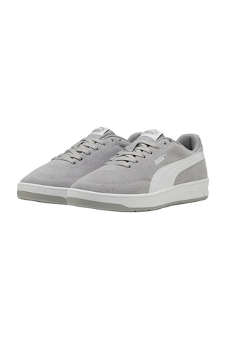 Puma Puma Court Classic Clean Sd Unısex Gri Ls Ayakkabı Echs
