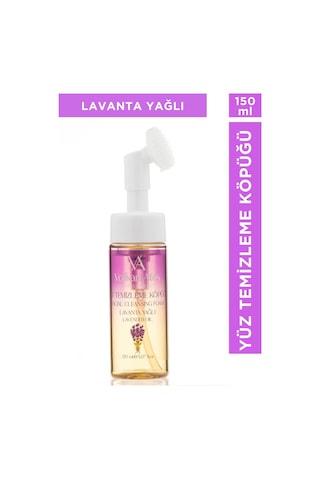 Volkan Ates Natural & Beauty Lavanta Yağlı Yüz Temizleme Köpüğü 150 ML