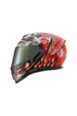 Scoyco Wıld Kapalı Kask Kırmızı