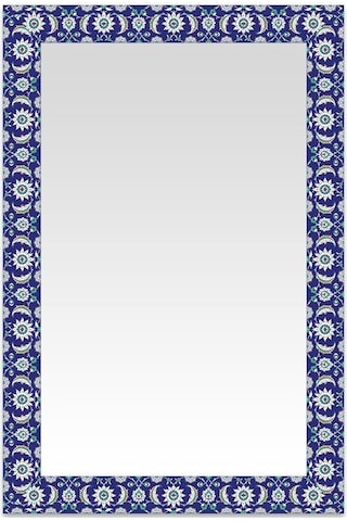 Hatayi Dekoratif Ayna Mavi