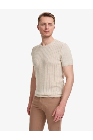 Pierre Cardin Erkek Bej Kazak /triko 50323949-vr011
