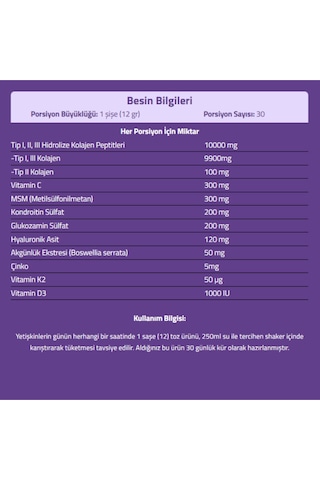 Suda Collagen Fxone Aromasız 12 Gr X 30 Saşe 2 Adet