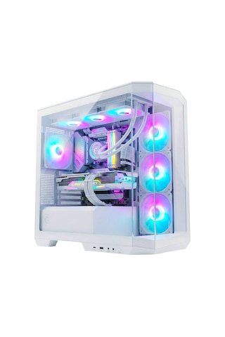 MSI MAG Pano White X130 R7-5700X 32 GB 1 TB M.2 NVMe SSD 12 GB RTX5070 Free Dos Masaüstü Oyuncu Bilgisayarı
