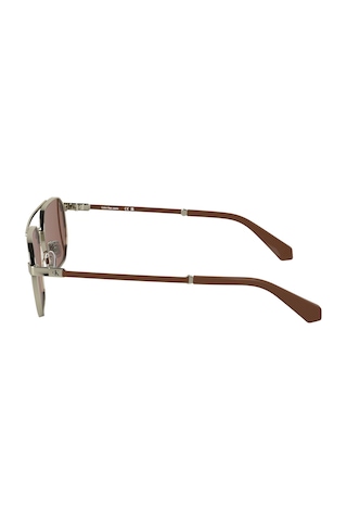 Calvin Klein Jeans Ckj25202s-718 Unisex Güneş Gözlüğü Gümüş