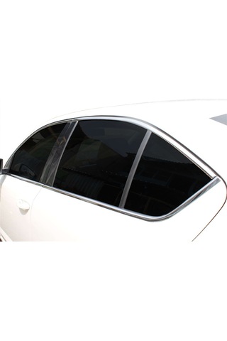Skoda Octavia A7 Cam Çerçevesi 10 Prç Krom 2013 ve Sonrası