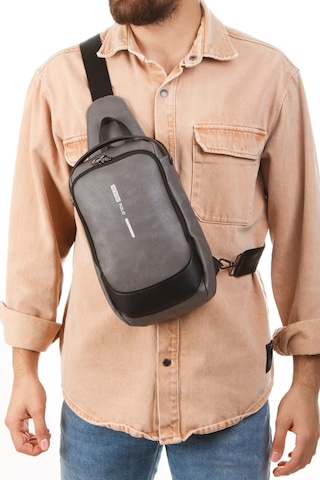 Newish Polo Uziko Çapraz Sırt Çantası-body Bag -antrasit Antrasit
