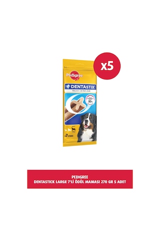 Pedigree Dentastix Large 7'li Köpek Ödülü 5 x 270 G