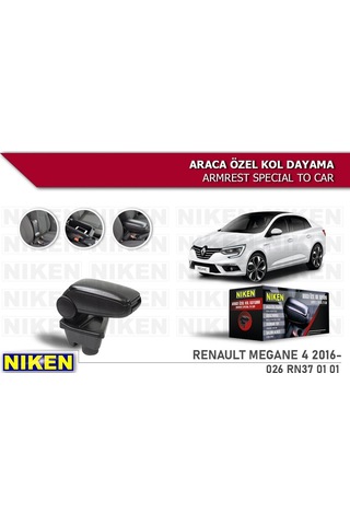 Renault Megane Iv 2016- Araca Özel Kol Dayama (546832569)