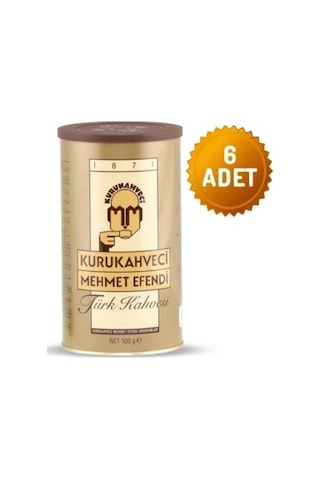 Kurukahveci Mehmet Efendi Türk Kahvesi 6 x 500 G