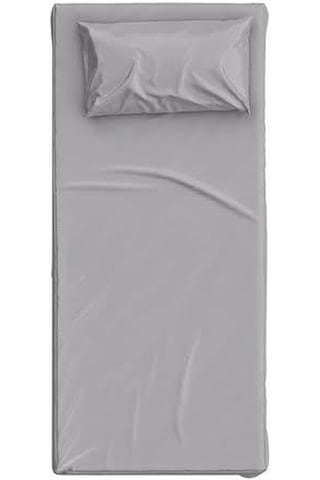 Clasy Tek Kişilik %100 Pamuk Ranforce Lastikli Çarşaf Seti 100 X 200 Gri
