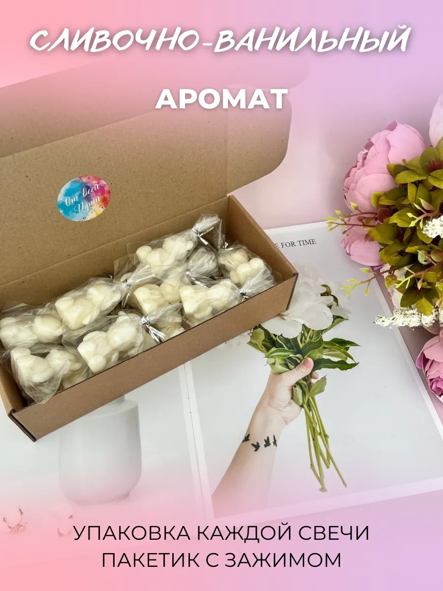 Wild Bubble Misafirler İçin Aromatik Mumlar Seti 263593123 Beyaz