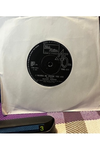 Michael Jackson - Ain't No Sunshine / I Wanna Be Where You Are 1972 Uk Press 45'lik Plak