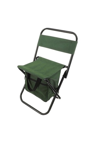 Moveevo Yeşil Dışarıda Kullanıma Uygun Çalışır Sandalye, Çanta Ve Depolama Bölümü İle Katlanabilir, Resim Çizim Ve Kamp İçin Ideal Altın - Siyah