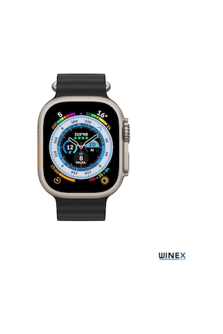 Winex 42-49mm Yeni Nesil Akıllı Saat Kordonu Silikon