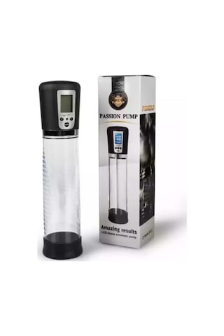 Hızlı Express Passion Pump Usb Şarjlı Led Ekranlı 4 Titreşimli Tam Otomatik Penis Pompası