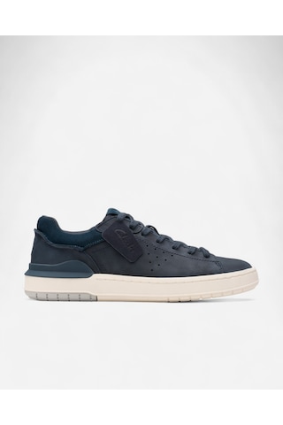 Clarks Courtlite2 Run Navy Nubuck, M 7 Erkek Lacivert Spor Ayakkabı 26181323 Lacivert