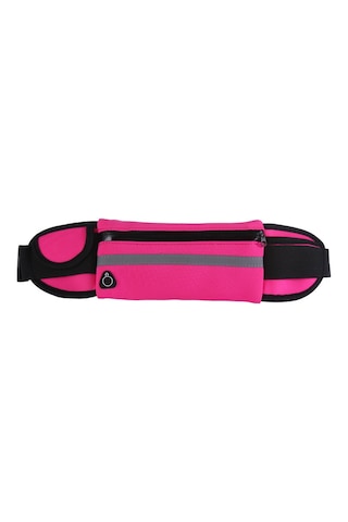 Yuyu Açık Koşu Bel Çantası Ile Su Tutucu & Su Geçirmez Pembe
