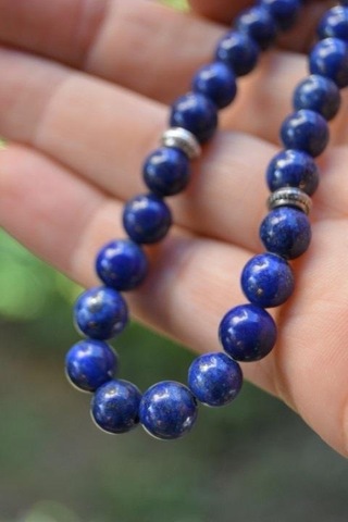 Stoneage Lapis Lazuli Aktif Doğal Taş Tesbih
