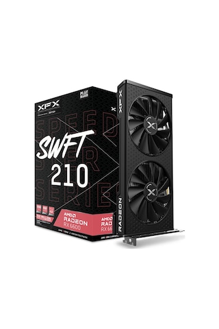 XFX AMD Radeon RX 6600 Speedster SWFT 210 RX-66XL8LFDQ 8 GB GDDR6 128 Bit Ekran Kartı