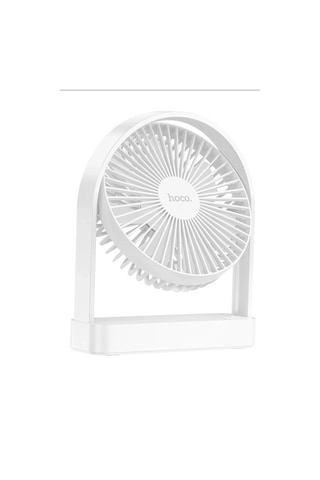 Hoco. Hx65 Ultra İnce Masaüstü Soğutucu Fan - Beyaz