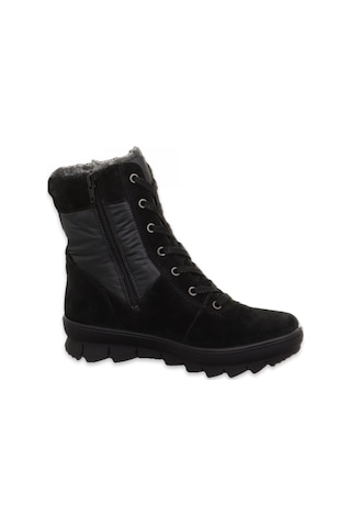Legero 000421 Z Novara Gore-tex Deri Siyah Kadın Bot Siyah