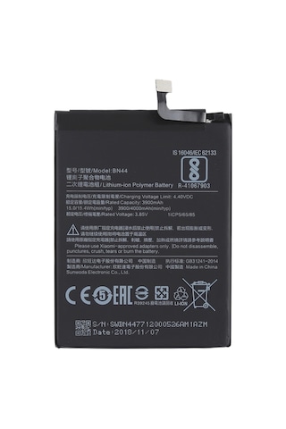 Cbtx Xiaomi Redmi 5 Plus Li-polimer Pil İçin 3900mah Bn44