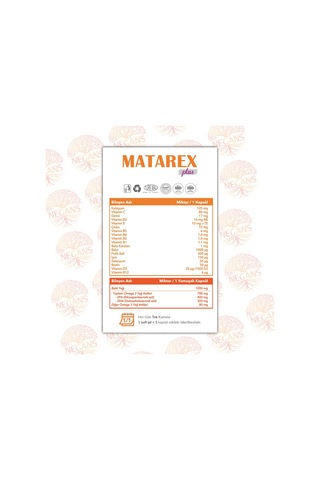 Negans Matarex Plus 30 Softgel + 30 Kapsül