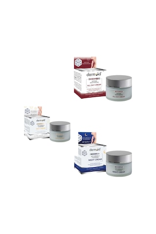 Dermokil All Day&night&day 3x50 Ml Krem Set