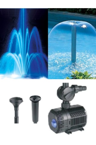 90w Süs Havuzu Fıskiye Pompası Farklı Başlıklar İle Birlikte