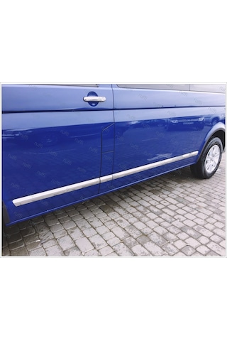 Vw T5 Transporter Krom Yan Kapı Çıtası 7 Prç 2003-2015 Uzun Şase