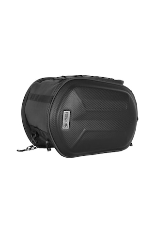 4riders Carbon Evo Series Arka Çanta Scooter Ara Çantası Siyah Siyah