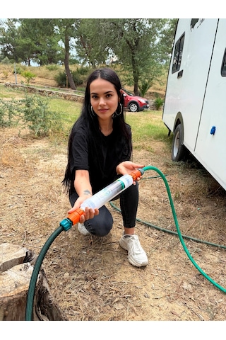 Tortu Pislik Önleyici Karavan Su Arıtma Filtre Seti-CRF-2SP-ST