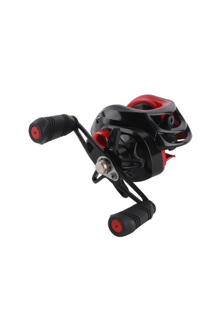 Wezone Kara-kırmızı Su Damla Makinesi 8kg Güçlü Balık Gücü, Paslanmaz Çelik Yataklı, Manyetik Fren Sistemi, Metal Kollü Olta Makinesi Sağ El, 7.2 Hız