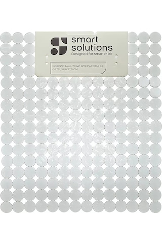 Smart Solutions Mutfak Lavabosu İçin Koruyucu Paspas Grid 31,5x27,5 Cm 214969169 Beyaz