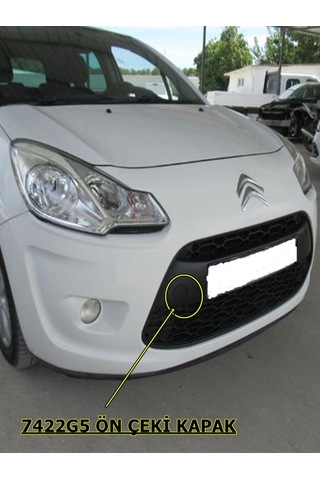 7422g5 Öntampon Çeki Demir Kapağı Cıtroen C3 2009-12