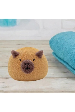 Homyl Banyo Süngeri Kapibara Topu Tekrar Kullanılabilir Çok