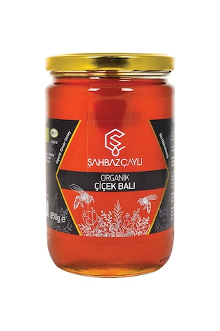 Eğriçayır Şahbaz Çaylı Organik Çiçek Balı 850 G