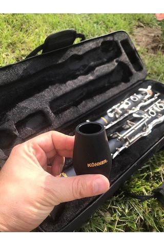 No Name Xcl302G4 Amati Stil 4 Yüzüklü Sol Klarnet Seti-Çantalı