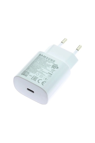 Samsung Uyumlu Galaxy Note 20 45W Type-C Hızlı Şarj Cihazı Beyaz