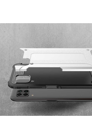 Huawei P40 Lite Kılıf Crash Zırh Silikon Kılıf 001